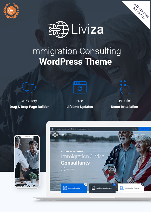 Liviza WordPress Theme